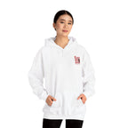 Perdurant Collective Footprint Hoodie - Light Minimal Unisex Graphic Hoodie
