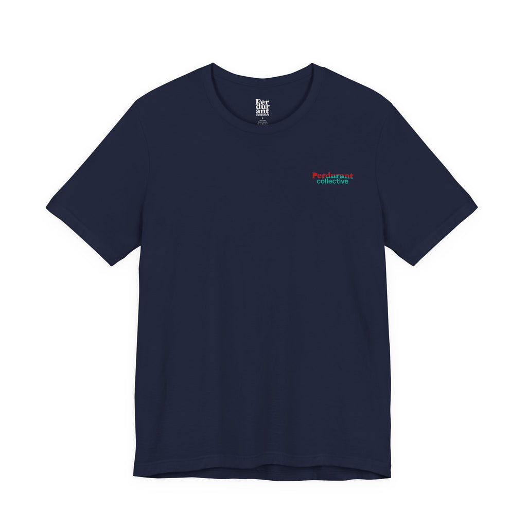 Perdurant Collective Let's Sea Trail T-Shirt - Dark Graphic Summer Adventure Tee