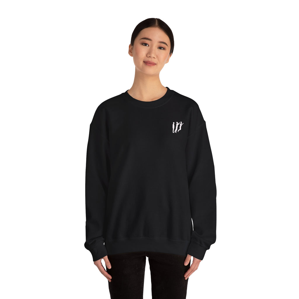 Perdurant Collective Logo Sweatshirt - Dark Minimal Unisex Graphic Crewneck