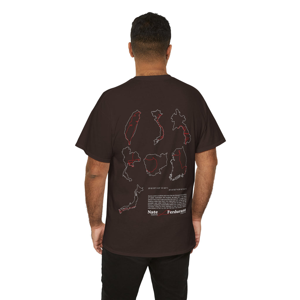 Nate Explores x Perdurant Collective T-Shirt - Unisex Adventure & Outdoors Graphic Tee