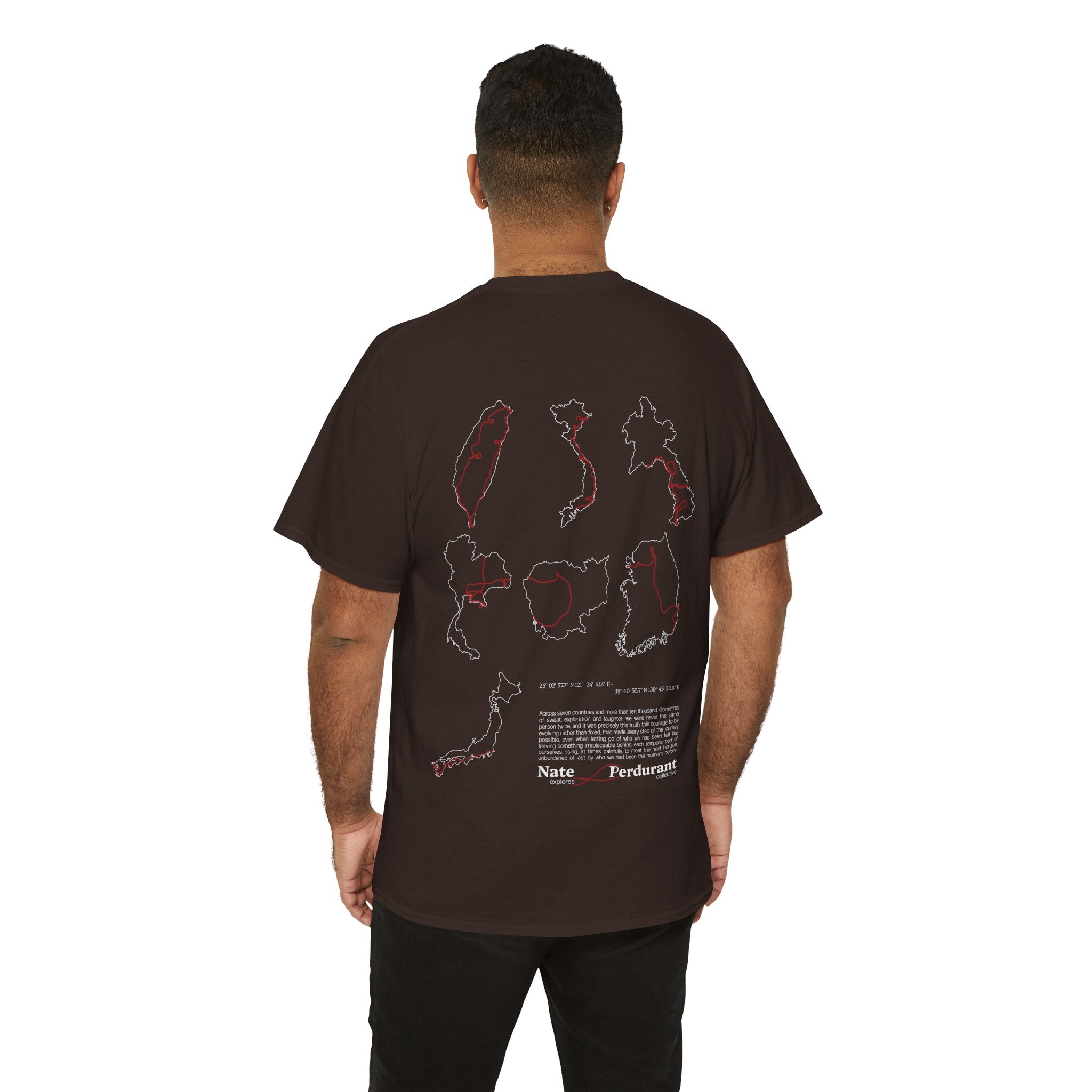 Nate Explores x Perdurant Collective T-Shirt - Unisex Adventure & Outdoors Graphic Tee