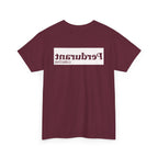 Perdurant Collective Outline Logo T-Shirt - Dark Minimal Unisex Graphic Tee