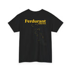 Perdurant Collective Footprint T-Shirt - Dark Minimal Unisex Graphic Tee