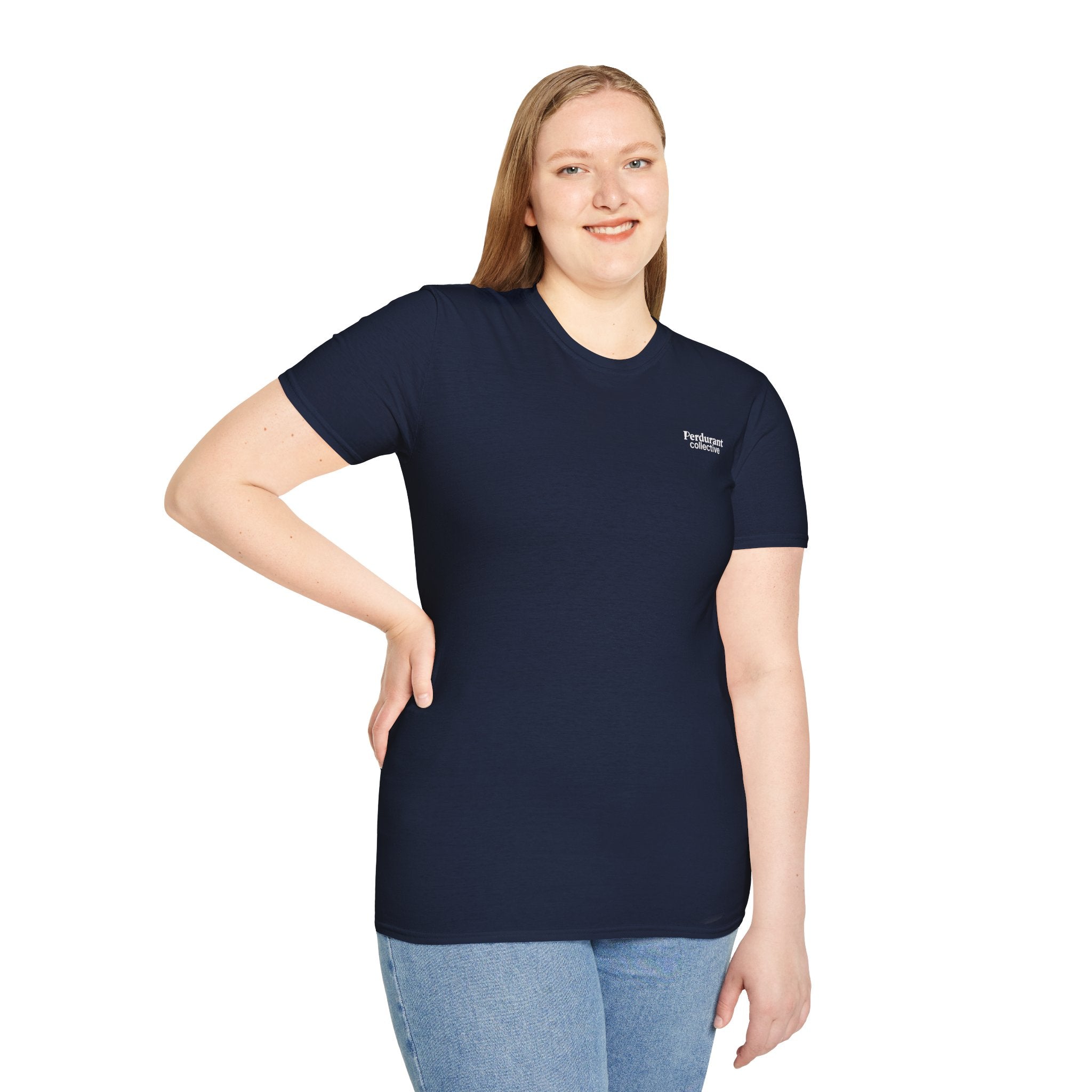 Perdurant Collective Running Statistics T-Shirt - Dark Unisex Graphic Marathon Tee