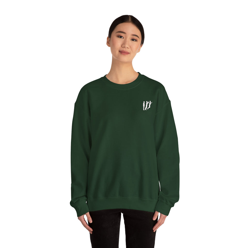 Perdurant Collective Logo Sweatshirt - Dark Minimal Unisex Graphic Crewneck