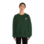 Perdurant Collective Logo Sweatshirt - Dark Minimal Unisex Graphic Crewneck