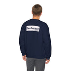 Perdurant Collective Logo Sweatshirt - Dark Minimal Unisex Graphic Crewneck