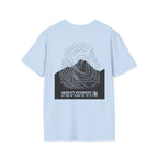 Mount Everest Topographic T-Shirt - Light Unisex Mountain Relief Tee