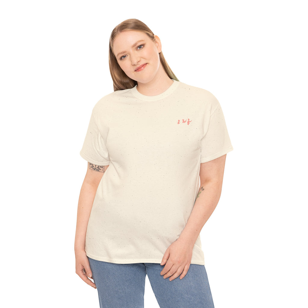 Mont Blanc Topographic T-Shirt - Pink Unisex Mountain Relief Special Tee