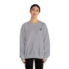 Perdurant Collective Logo Sweatshirt - Light Minimal Unisex Graphic Crewneck