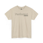 Perdurant Collective Outline Logo T-Shirt - Light Minimal Unisex Graphic Tee