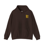 Perdurant Collective Footprint Hoodie - Dark Minimal Unisex Graphic Hoodie