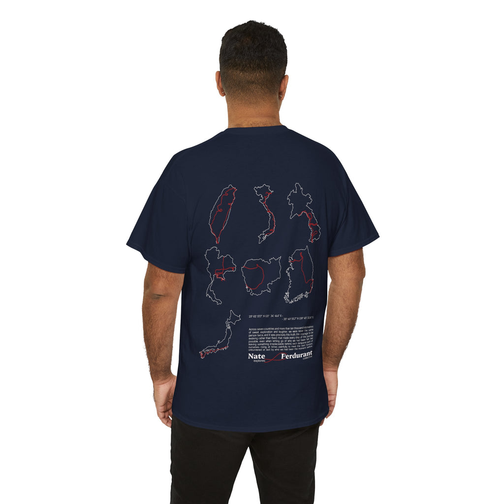 Nate Explores x Perdurant Collective T-Shirt - Unisex Adventure & Outdoors Graphic Tee