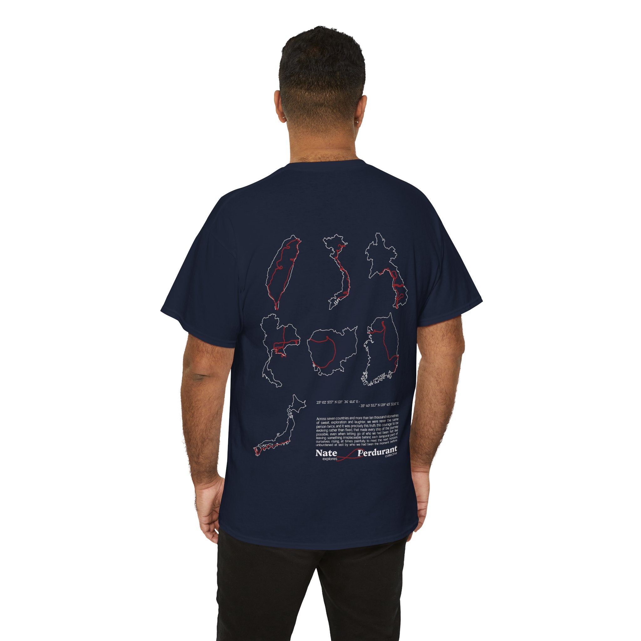 Nate Explores x Perdurant Collective T-Shirt - Unisex Adventure & Outdoors Graphic Tee