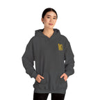 Perdurant Collective Footprint Hoodie - Dark Minimal Unisex Graphic Hoodie