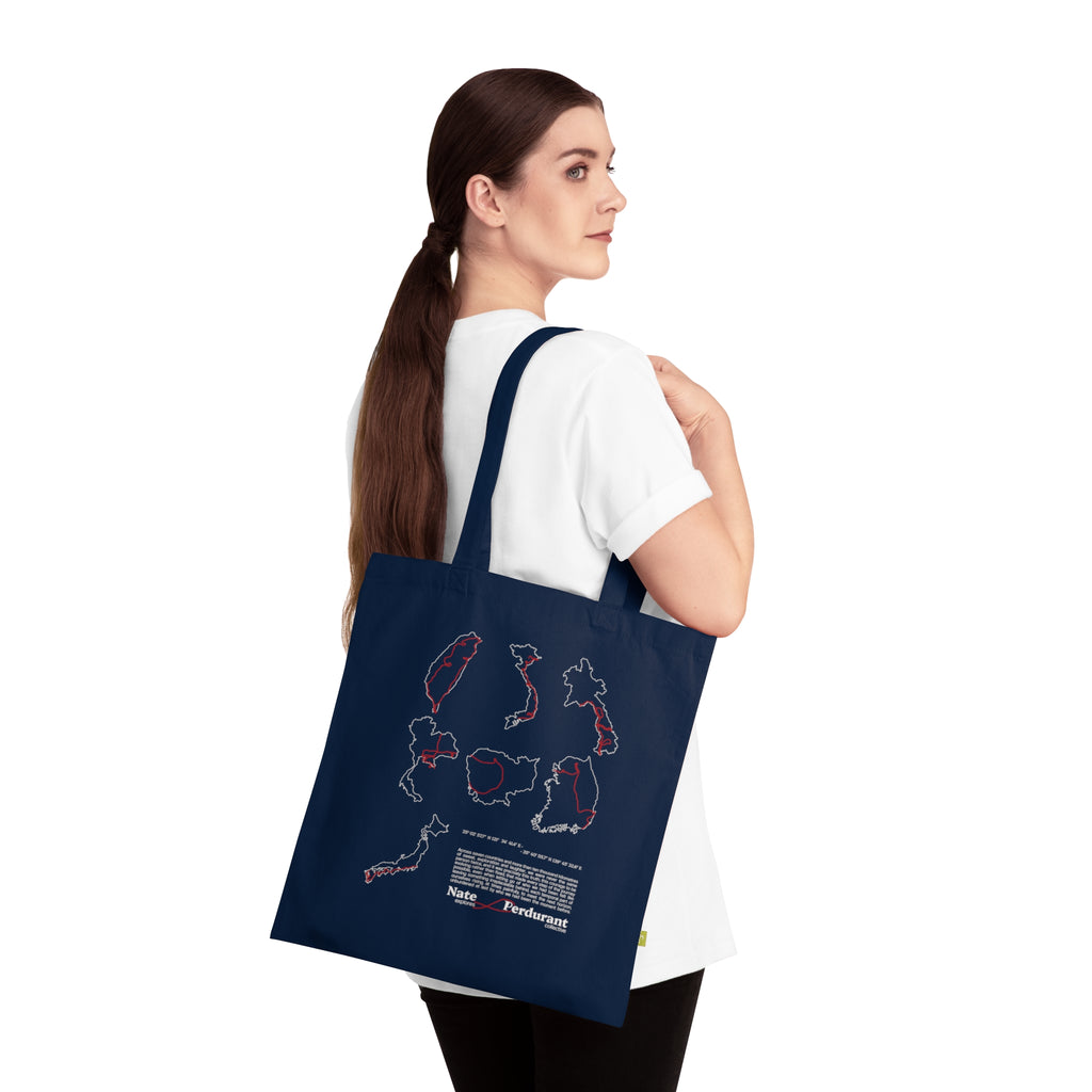 Nate Explores x Perdurant Collective Tote Bag - Unisex Lifestyle Graphic Tote