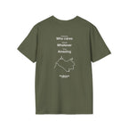 Perdurant Collective Running Statistics T-Shirt - Dark Unisex Graphic Marathon Tee