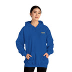Perdurant Collective RUN RUN RUN Hoodie - Dark Athletic Unisex Graphic Pullover for Runners