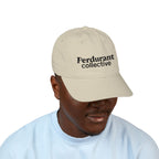 Perdurant Collective Logo Cap - Light Minimal Embroidered Hat
