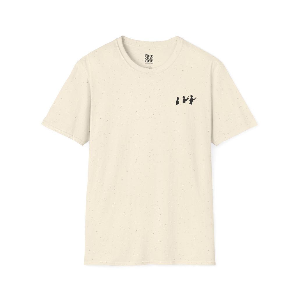 Kilimanjaro Topographic T-Shirt - Light Unisex Mountain Relief Tee