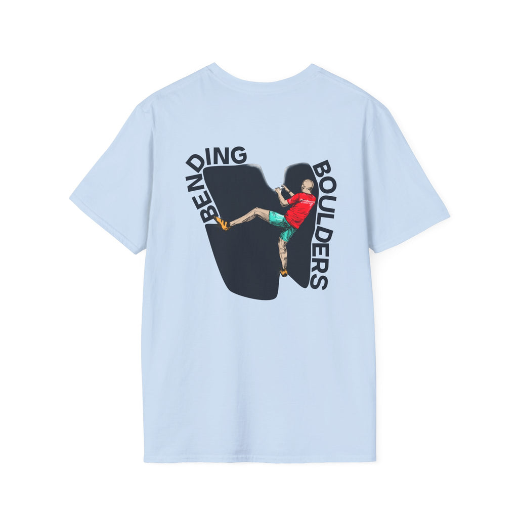 Perdurant Collective Bending Boulders T‑Shirt - Climbing & Bouldering Graphic Tee