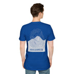 Mount Everest Topographic T-Shirt - Dark Unisex Mountain Relief Tee