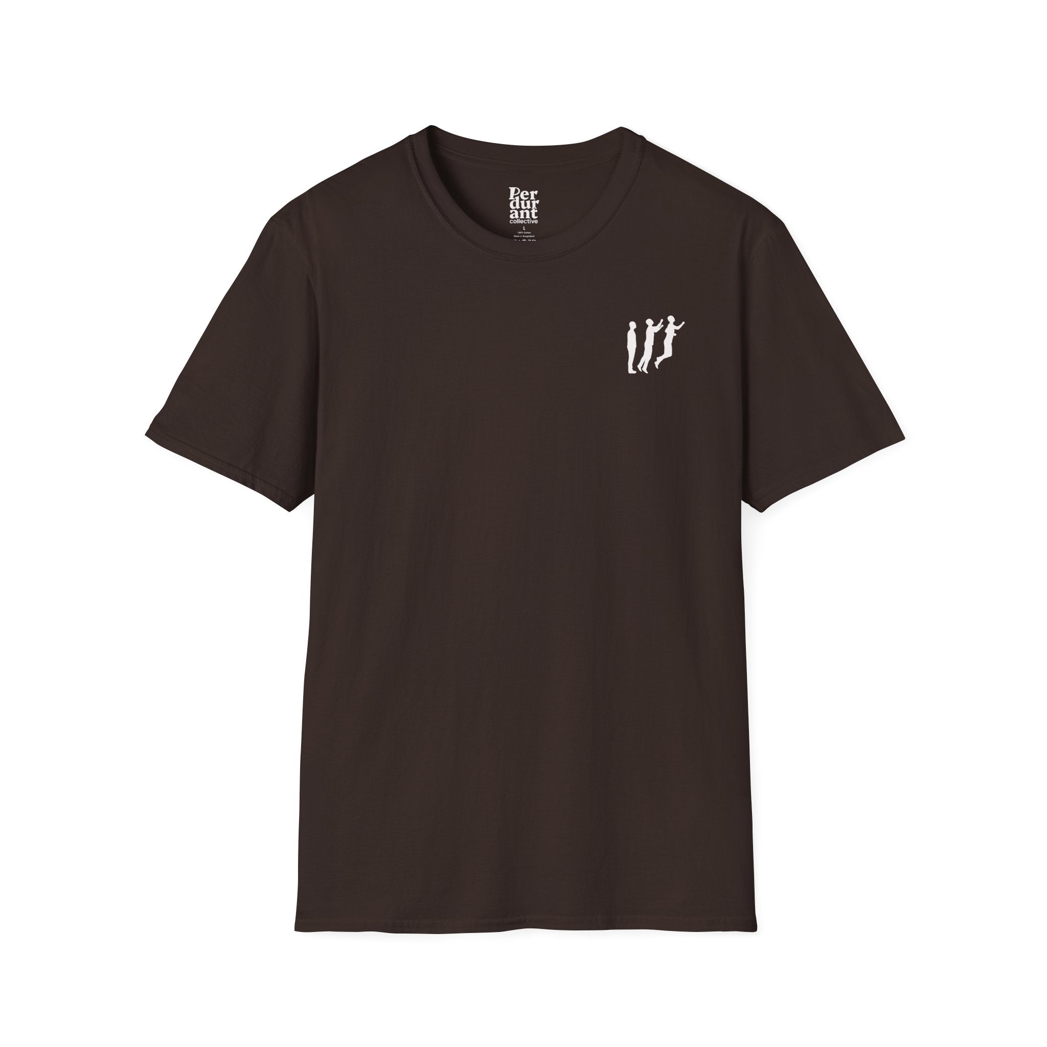 Perdurant Collective Logo T-Shirt - Dark Minimal Unisex Graphic Tee