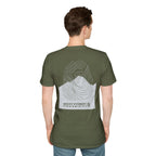 Mount Everest Topographic T-Shirt - Dark Unisex Mountain Relief Tee