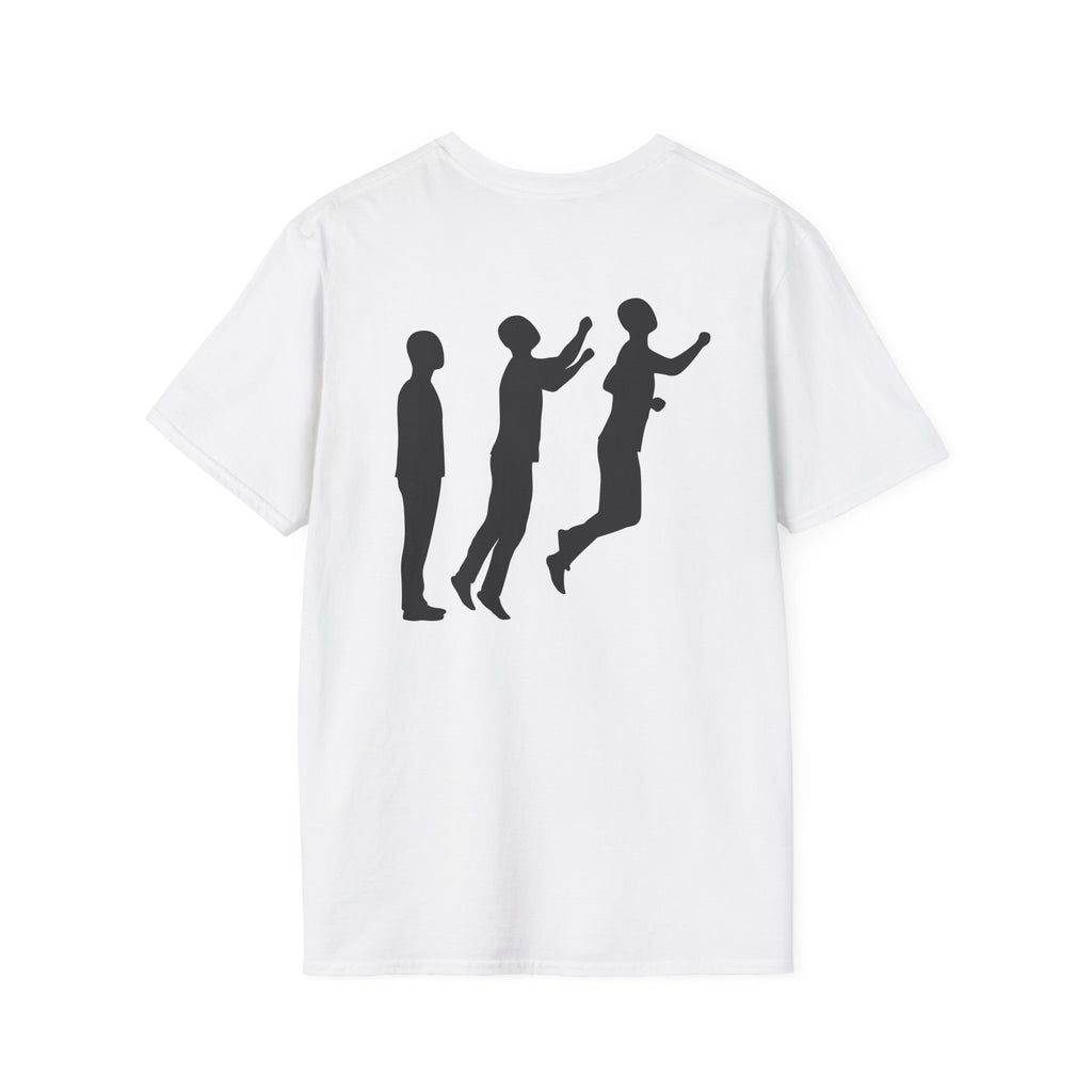 Perdurant Collective Reversed Logo T-Shirt - Light Minimal Unisex Graphic Tee