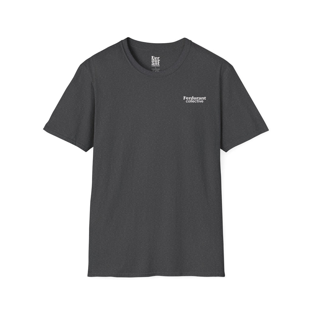 Perdurant Collective Running Statistics T-Shirt - Dark Unisex Graphic Marathon Tee