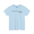 Perdurant Collective Outline Logo T-Shirt - Light Minimal Unisex Graphic Tee