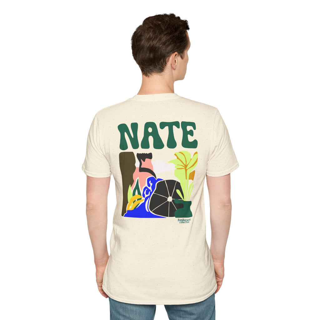 Nate Explores x Perdurant Collective T-Shirt - Unisex Flowers & Nature Graphic Tee