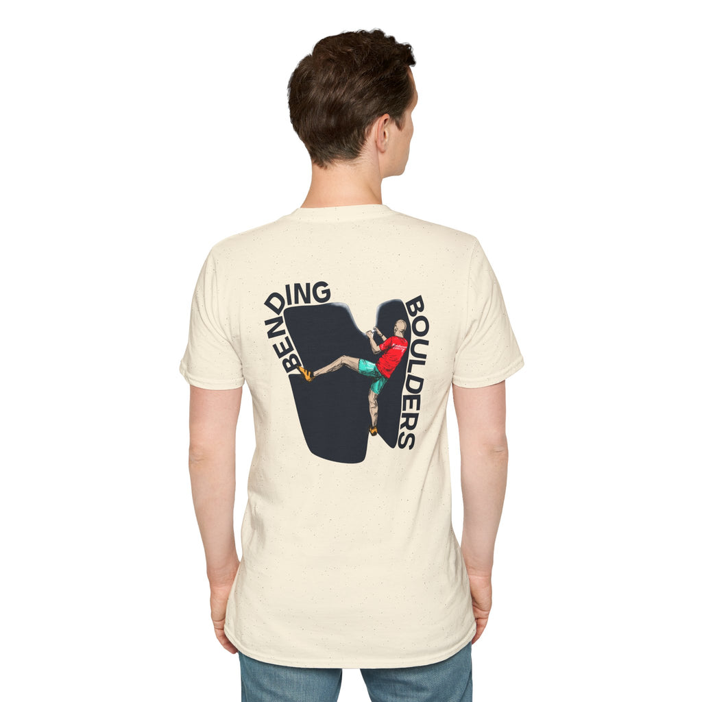 Perdurant Collective Bending Boulders T‑Shirt - Climbing & Bouldering Graphic Tee