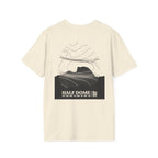 Half Dome Topographic T-Shirt - Light Unisex Mountain Relief Tee