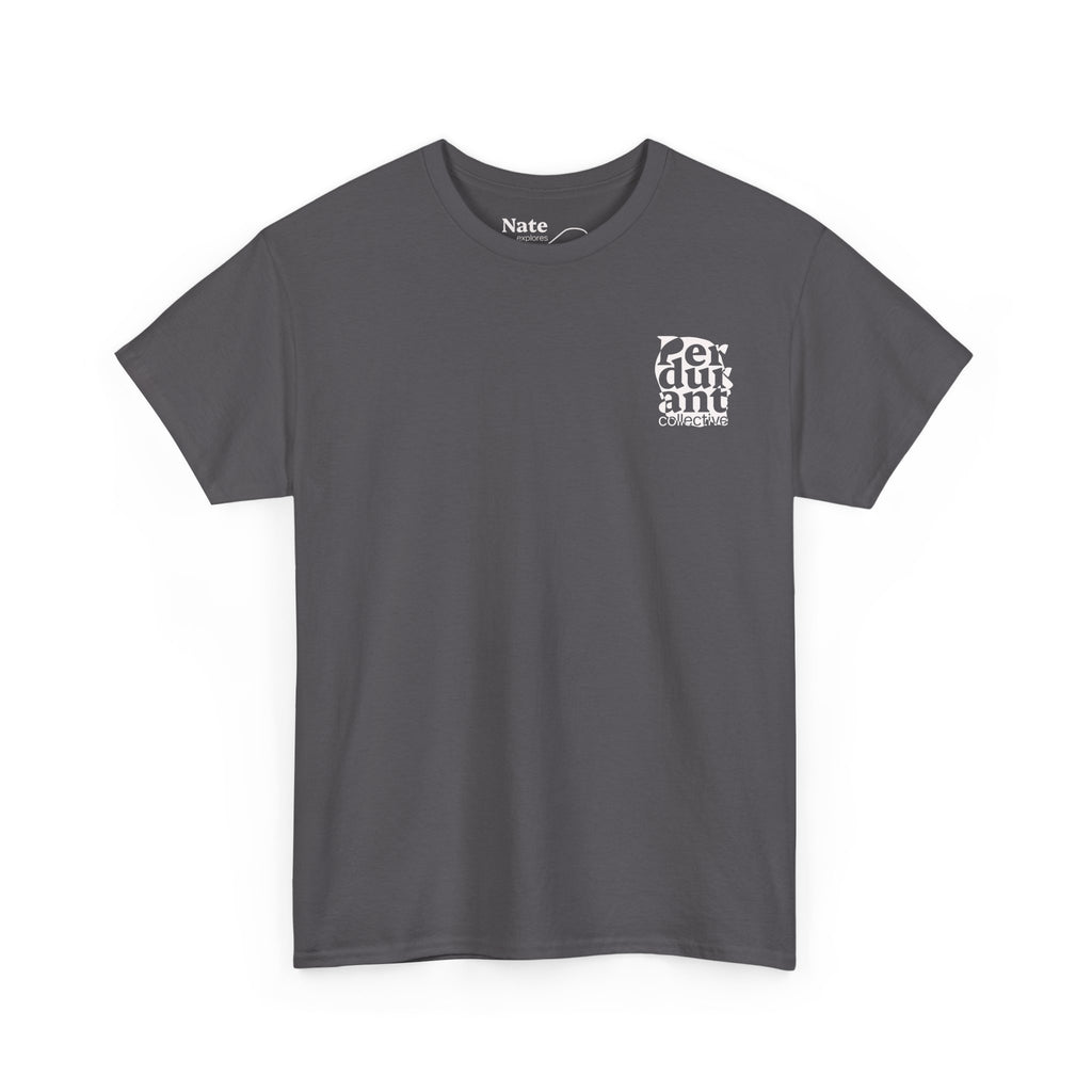 Nate Explores x Perdurant Collective T-Shirt - Unisex Adventure & Outdoors Graphic Tee