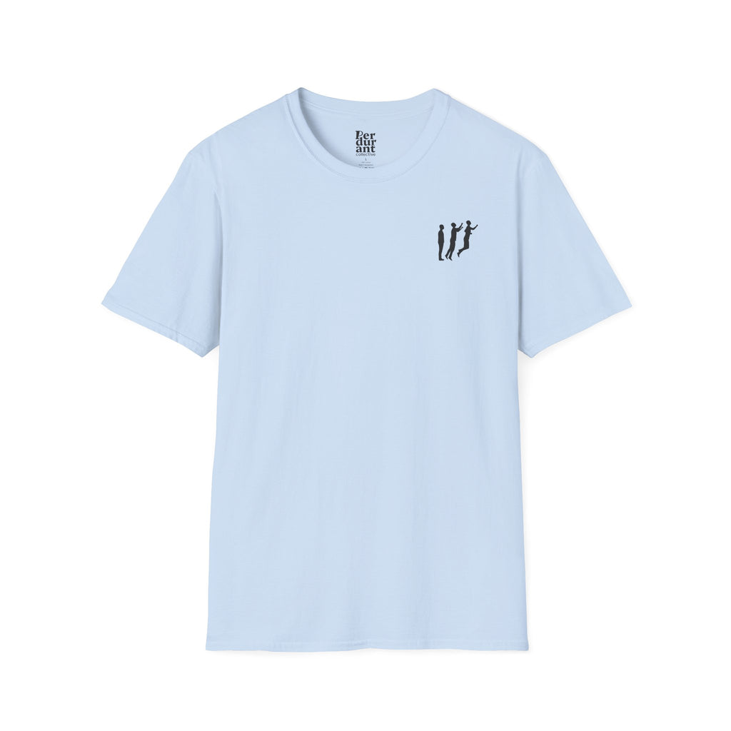Perdurant Collective Logo T-Shirt - Light Minimal Unisex Graphic Tee