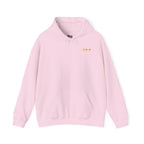 Perdurant Collective RUN RUN RUN Hoodie - Light Athletic Unisex Graphic Pullover for Runners