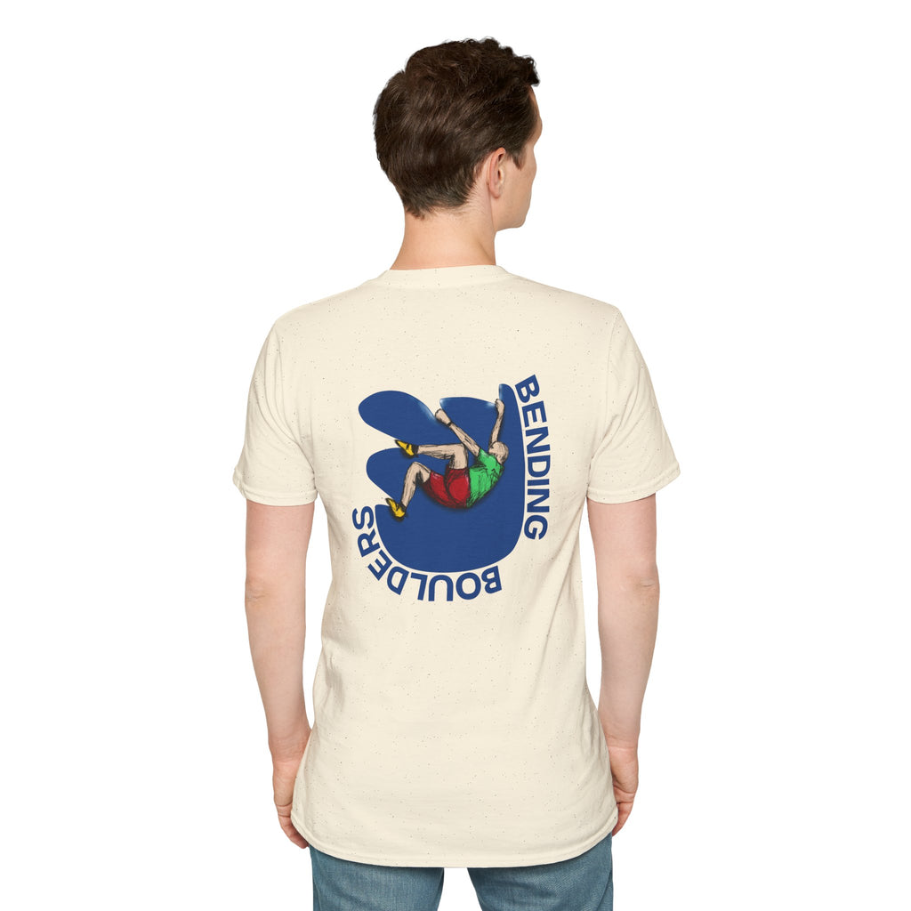 Perdurant Collective Bending Boulders T‑Shirt - Climbing & Bouldering Graphic Tee