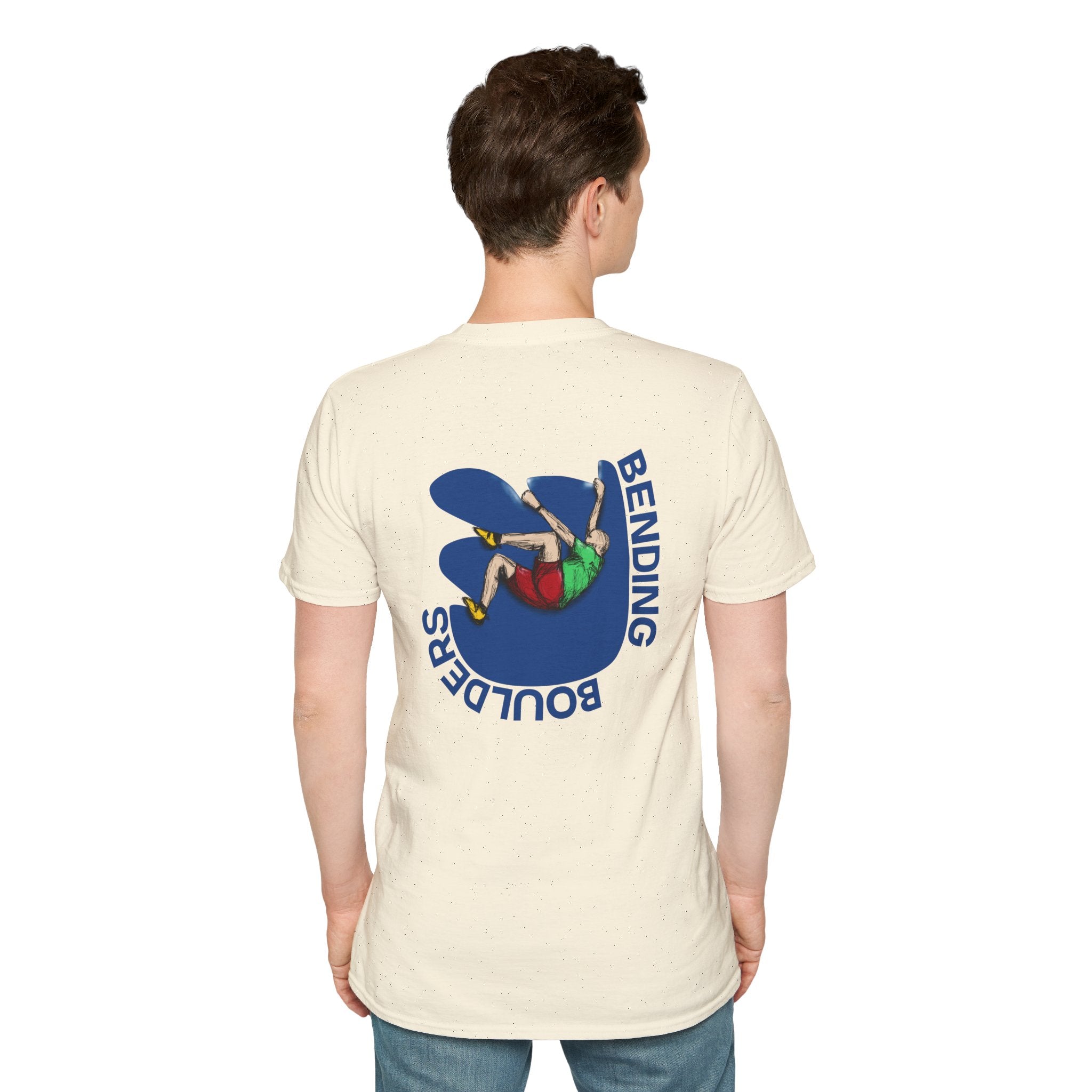 Perdurant Collective Bending Boulders T‑Shirt - Climbing & Bouldering Graphic Tee