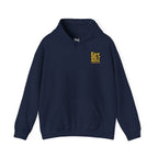 Perdurant Collective Footprint Hoodie - Dark Minimal Unisex Graphic Hoodie