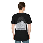 Mount Everest Topographic T-Shirt - Dark Unisex Mountain Relief Tee