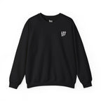 Perdurant Collective Logo Sweatshirt - Dark Minimal Unisex Graphic Crewneck