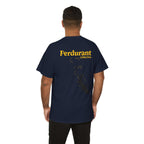 Perdurant Collective Footprint T-Shirt - Dark Minimal Unisex Graphic Tee