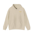 Perdurant Collective RUN RUN RUN Hoodie - Light Athletic Unisex Graphic Pullover for Runners