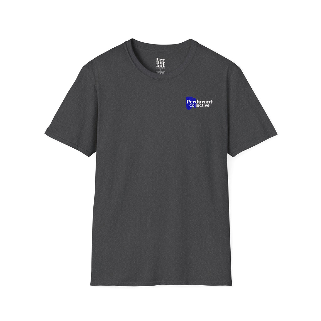 Perdurant Collective Bending Boulders T‑Shirt - Dark Climbing & Bouldering Black Graphic Tee