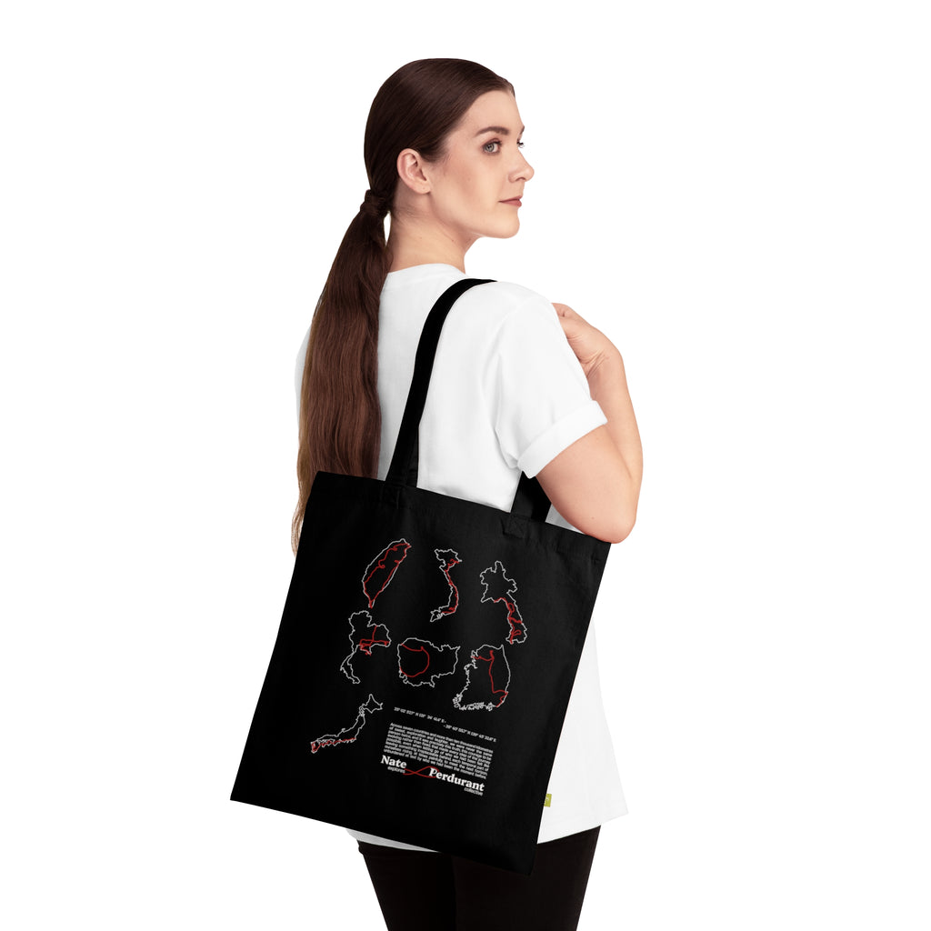 Nate Explores x Perdurant Collective Tote Bag - Unisex Lifestyle Graphic Tote