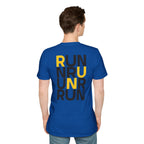 Perdurant Collective RUN RUN RUN T-Shirt - Light Unisex Graphic Running Tee