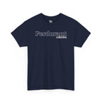 Perdurant Collective Outline Logo T-Shirt - Dark Minimal Unisex Graphic Tee