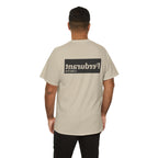 Perdurant Collective Outline Logo T-Shirt - Light Minimal Unisex Graphic Tee