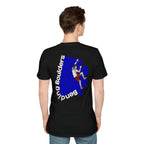 Perdurant Collective Bending Boulders T‑Shirt - Dark Climbing & Bouldering Black Graphic Tee